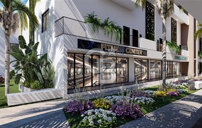 Kıbrıs İskele'de Ultra Lüks Lagün Havuzlu Sitede Satılık 1+0 Stüdyo Daireler