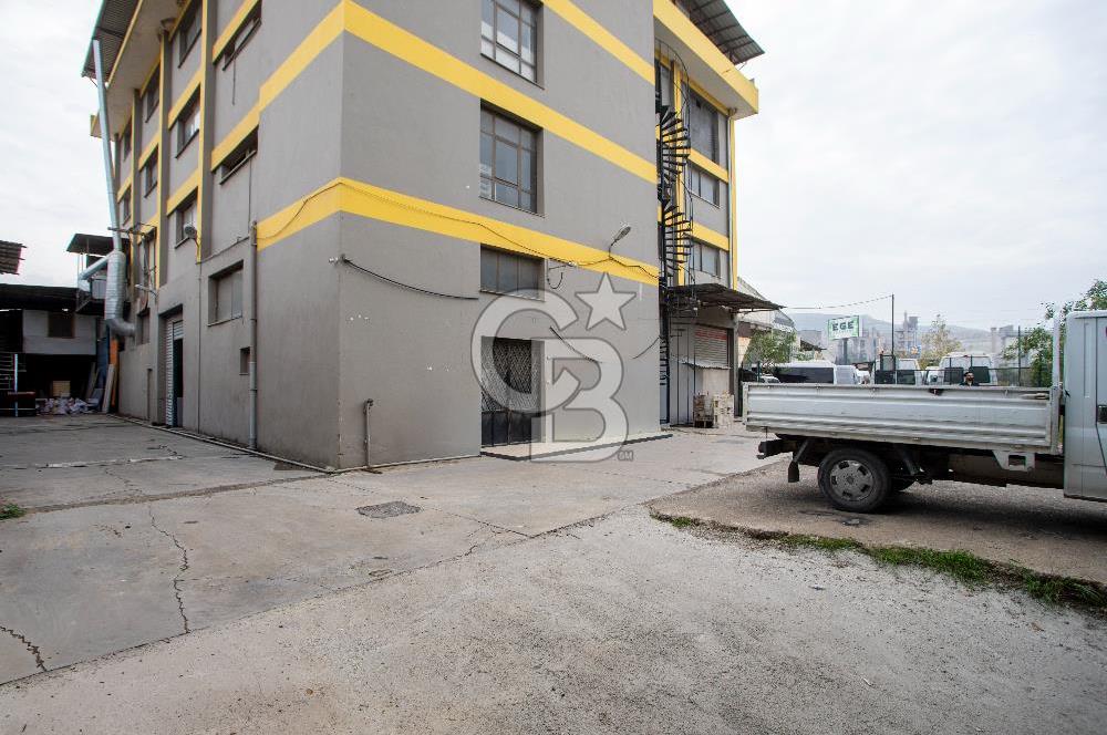 Bornova Karacaoğlan Mh.4 Katlı Üretim Tesisi Kiralık Komple Bina 