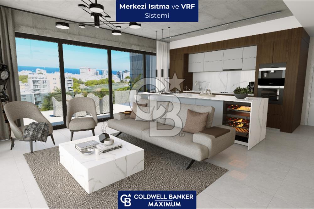 Girne Merkez'de Satılık Ultralüks 2+1 Penthouse Daireler