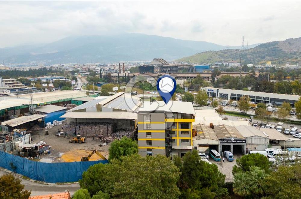 Bornova Karacaoğlan Mh.4 Katlı Üretim Tesisi Kiralık Komple Bina 