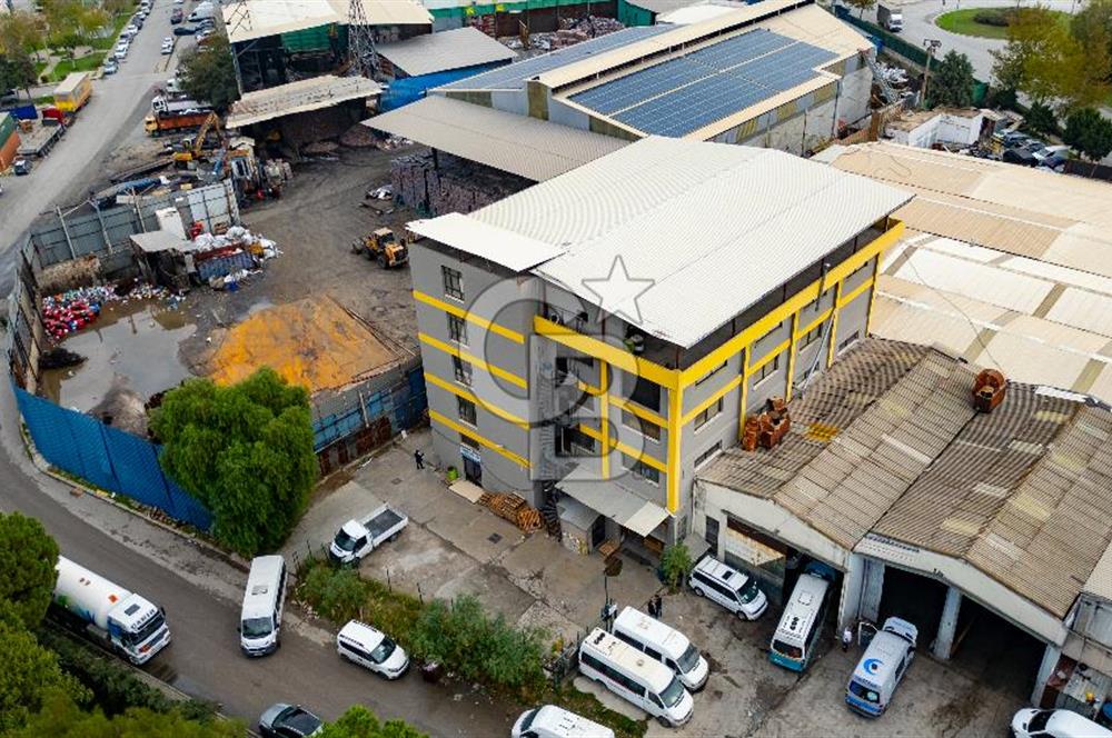 Bornova Karacaoğlan Mh.4 Katlı Üretim Tesisi Kiralık Komple Bina 