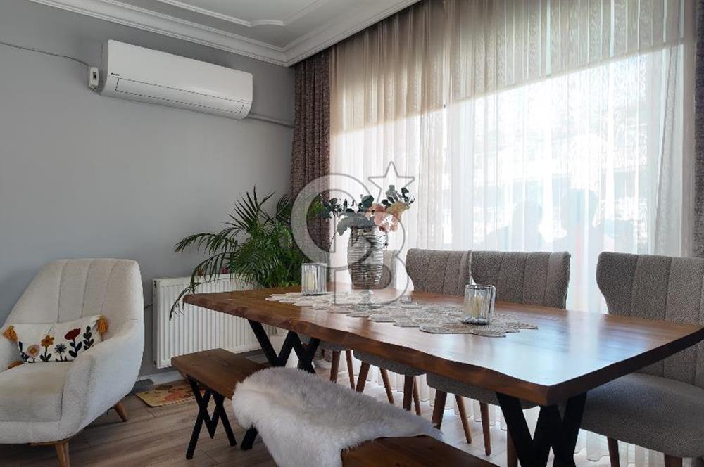 Karşıyaka Yalı’da Full Tadilatlı, Giyinme Odalı Lüks 3+1 Daire