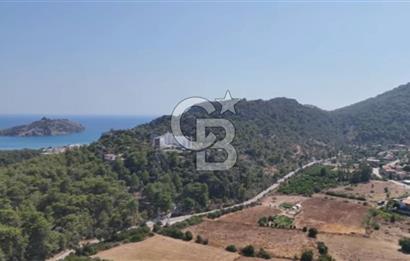 MUĞLA SARIGERME'DE DENİZ MANZARALI TEK TAPU İMARLI 500 M2 ARSA