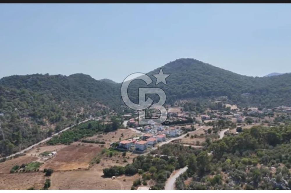 MUĞLA SARIGERME'DE DENİZ MANZARALI TEK TAPU İMARLI 500 M2 ARSA