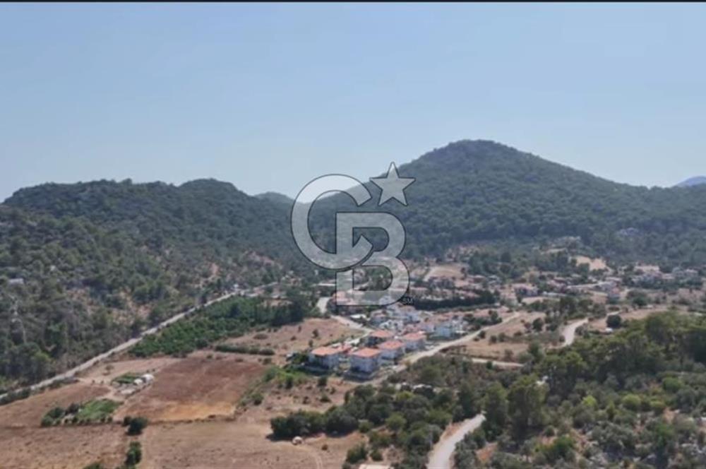 MUĞLA SARIGERME'DE DENİZ MANZARALI TEK TAPU İMARLI 500 M2 ARSA