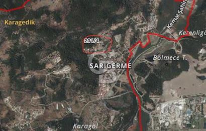 MUĞLA SARIGERME'DE DENİZ MANZARALI TEK TAPU İMARLI 500 M2 ARSA