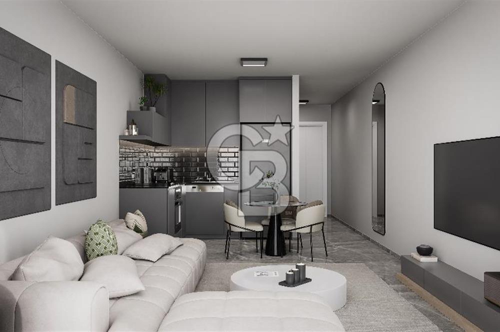 Kıbrıs İskele'de Ultra Lüks Lagün Havuzlu Sitede Satılık 1+0 Stüdyo Daireler