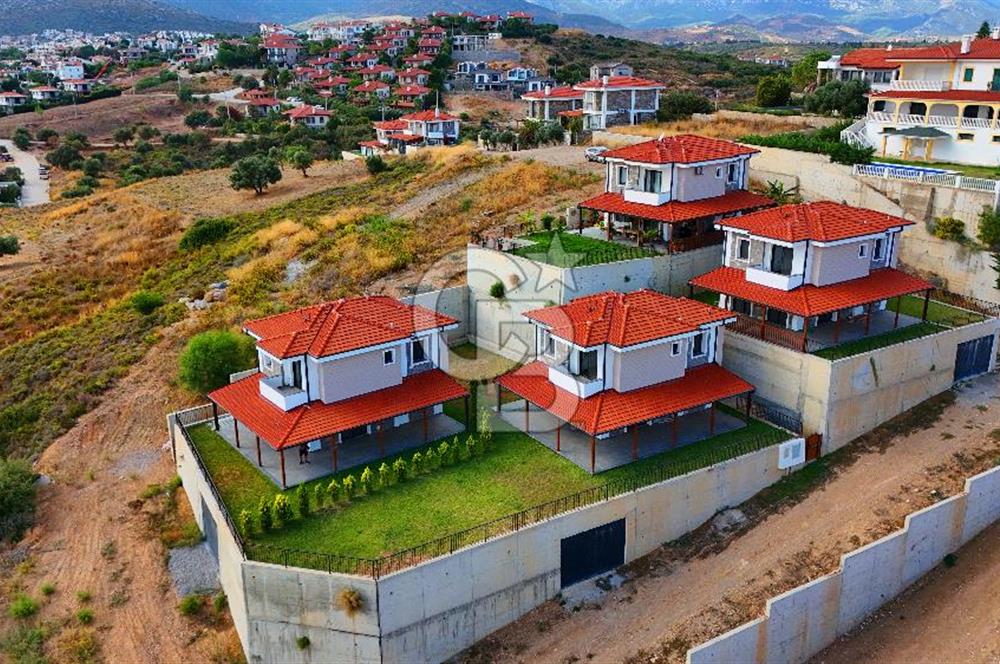 Datça Burgaz'da Panoramik Deniz Manzaralı 6+2 Villa