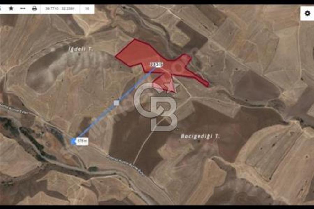 ANKARA POLATLI POYRAZ MEVKİİNDE 395 M2 TARLA 