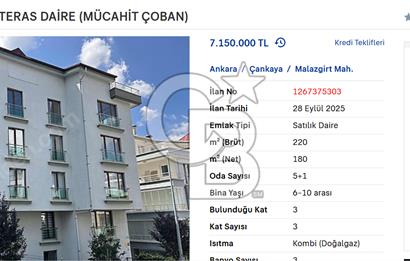 KEKLİK PINARI SATILIK MÜCAHİT ÇOBAN