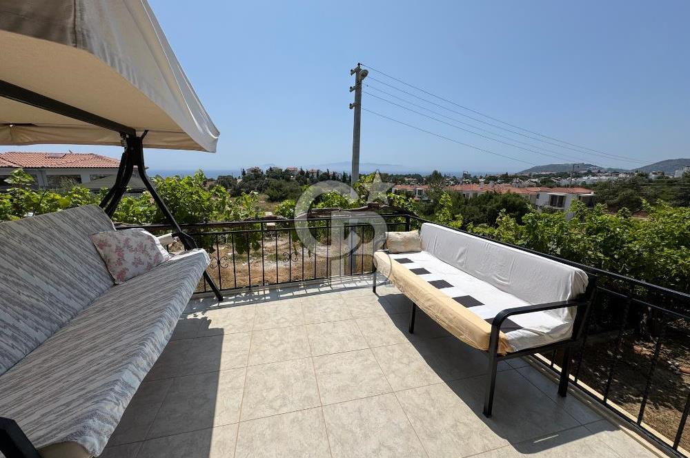 Datça'da Her Odasından Deniz Manzarasına Sahip Satılık 3+1 Villa