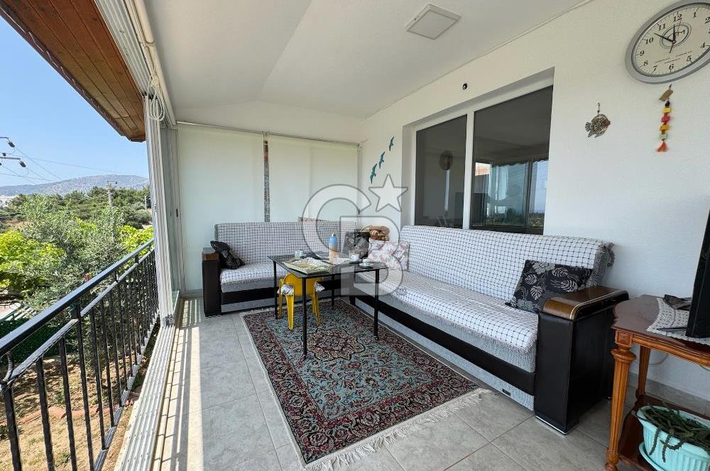 Datça'da Her Odasından Deniz Manzarasına Sahip Satılık 3+1 Villa