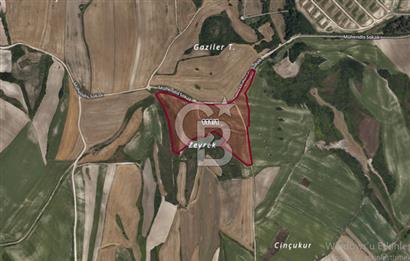 ÇATALCA NAKKAŞ,RESMİ YOLA CEPHE, HAVAALANINA YAKIN, SATILIK ARSA