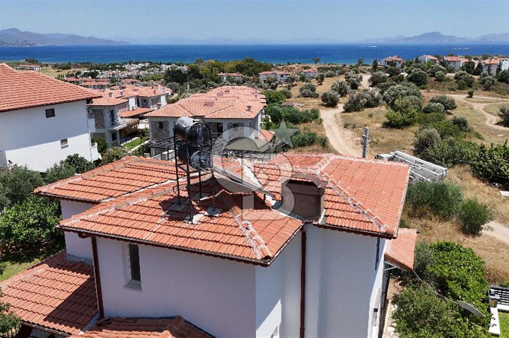 Datça'da Her Odasından Deniz Manzarasına Sahip Satılık 3+1 Villa
