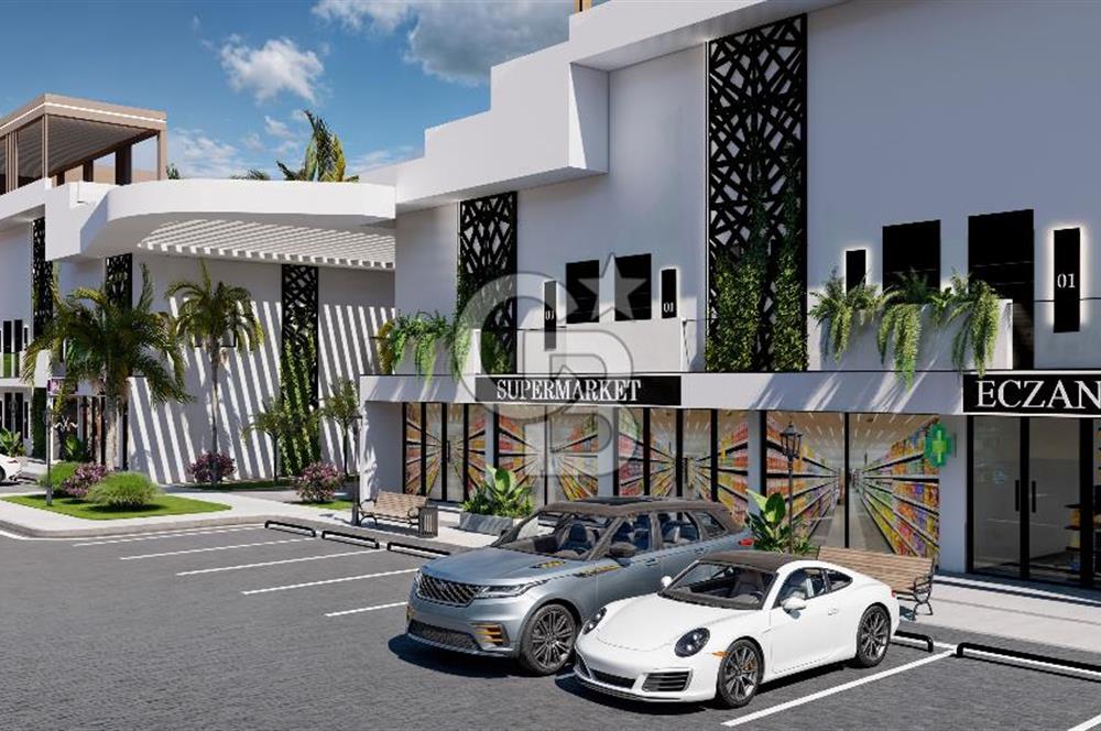 Kıbrıs Ötüken'de Ultra Lüks Lagün Havuzlu Sitede Satılık 2+1 Penthouse Daireler