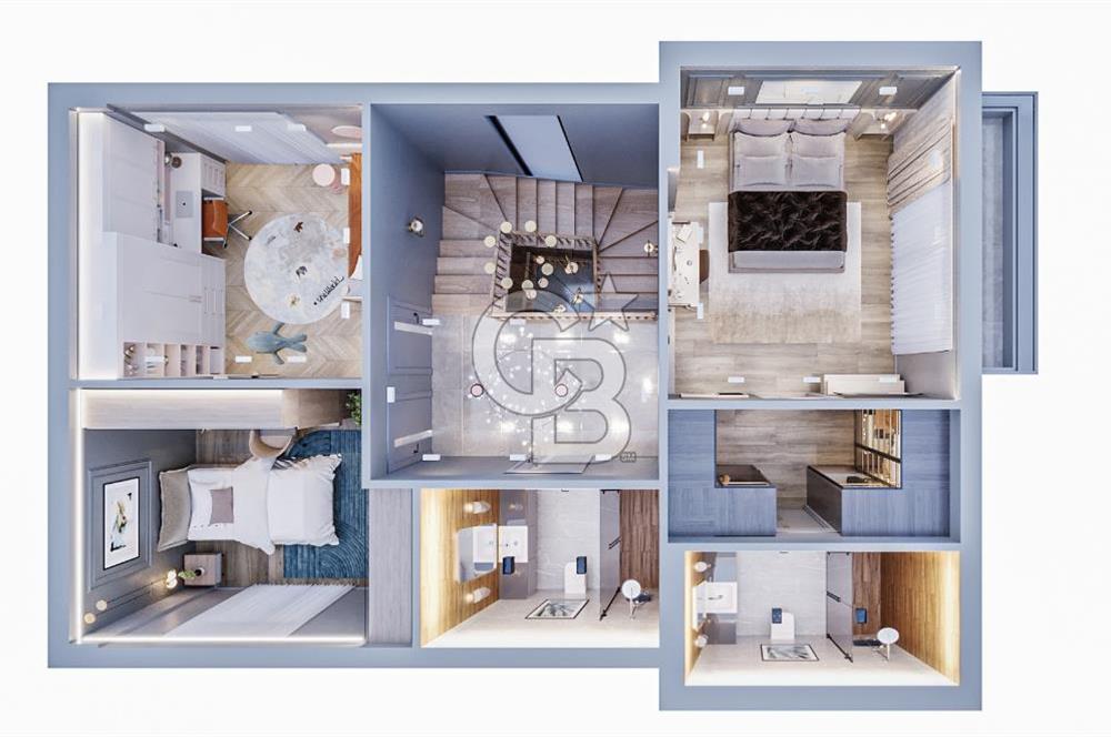 YENİ BAĞLICA'DA SİTE İÇİNDE 7/24 GÜVENLİKLİ GENİŞ BAHÇELİ CONSEPT 6+1 KALAN SON VİLLALAR