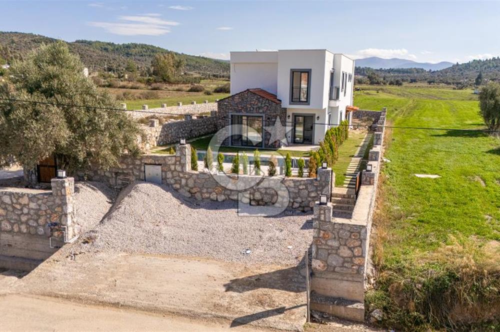 CBMARİNA'DAN DÖRTTEPE'DE BODRUM'A 20DK SATILIK HAVUZLU LÜX VİLLA