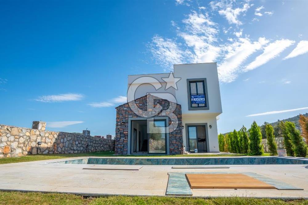 CBMARİNA'DAN DÖRTTEPE'DE BODRUM'A 20DK SATILIK HAVUZLU LÜX VİLLA