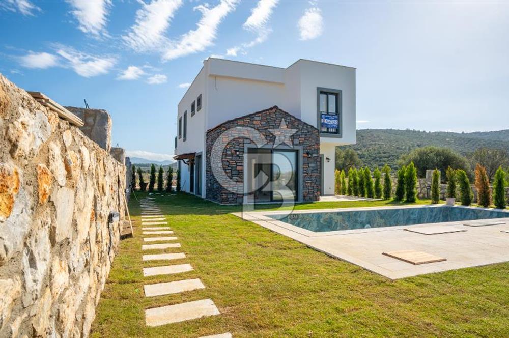 CBMARİNA'DAN DÖRTTEPE'DE BODRUM'A 20DK SATILIK HAVUZLU LÜX VİLLA