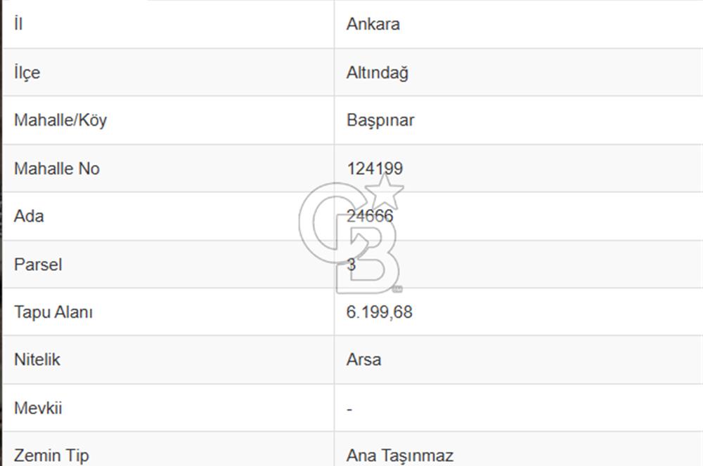 Altındağ Başpınar'da - Hisseli tapu