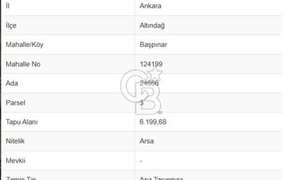 Altındağ Başpınar'da - Hisseli tapu