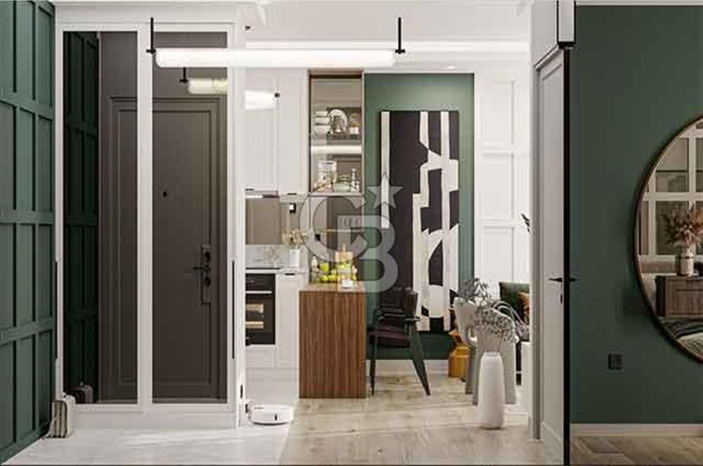 SİTE İÇİNDE LÜX İSKANLI OTURUMA HAZIR MERKEZİ KONUM 1+1DAİRE