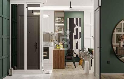 SİTE İÇİNDE LÜX İSKANLI OTURUMA HAZIR MERKEZİ KONUM 1+1DAİRE