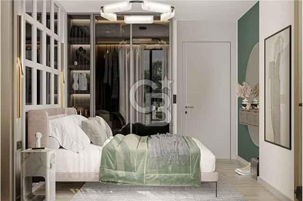 SİTE İÇİNDE LÜX İSKANLI OTURUMA HAZIR MERKEZİ KONUM 1+1DAİRE