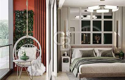 SİTE İÇİNDE LÜX İSKANLI OTURUMA HAZIR MERKEZİ KONUM 1+1DAİRE