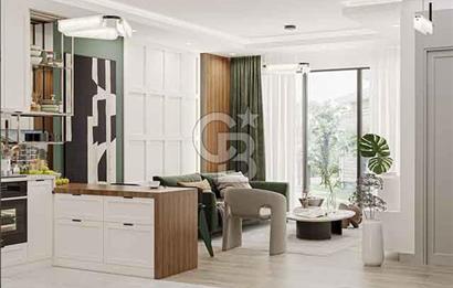 SİTE İÇİNDE LÜX İSKANLI OTURUMA HAZIR MERKEZİ KONUM 1+1DAİRE