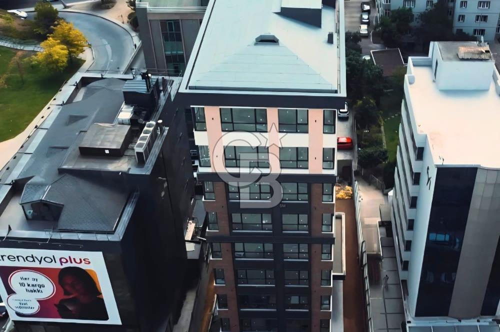 Sahrayıcedit E5'te Sıfır Binada Satılık Ofis Katı 185m² Brüt