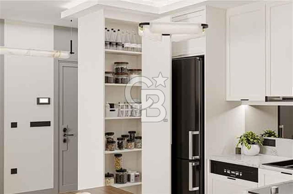 SİTE İÇİNDE LÜX İSKANLI OTURUMA HAZIR MERKEZİ KONUM 1+1DAİRE