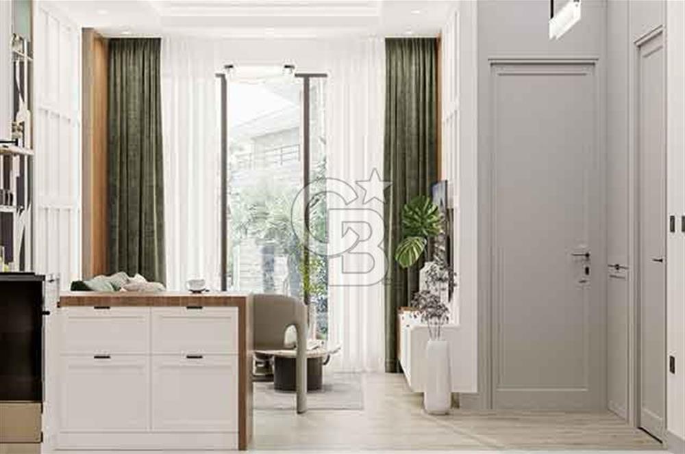 SİTE İÇİNDE LÜX İSKANLI OTURUMA HAZIR MERKEZİ KONUM 1+1DAİRE