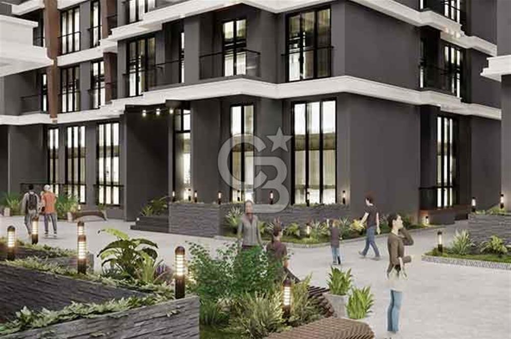 SİTE İÇİNDE LÜX İSKANLI OTURUMA HAZIR MERKEZİ KONUM 1+1DAİRE