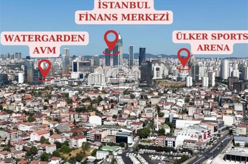 Sahrayıcedit E5'te Sıfır Binada Satılık Ofis Katı 185m² Brüt