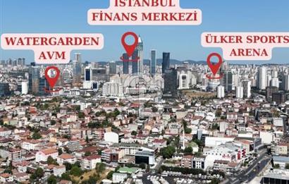 Sahrayıcedit E5'te Sıfır Binada Satılık Ofis Katı 185m² Brüt