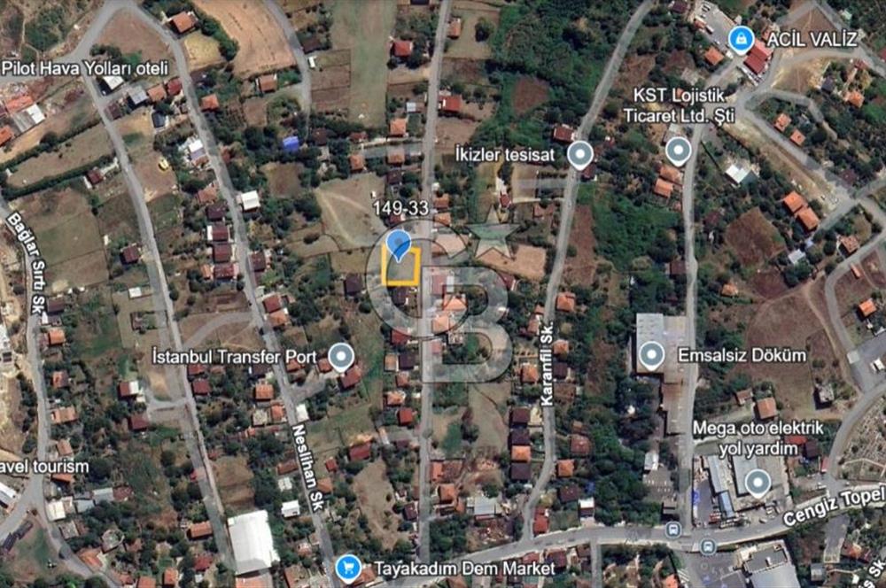 Mahalle içinde, Merkezi konumda satılık arsa. Arnavutköy Tayakadın