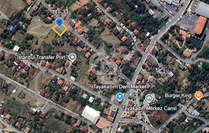 Mahalle içinde, Merkezi konumda satılık arsa. Arnavutköy Tayakadın