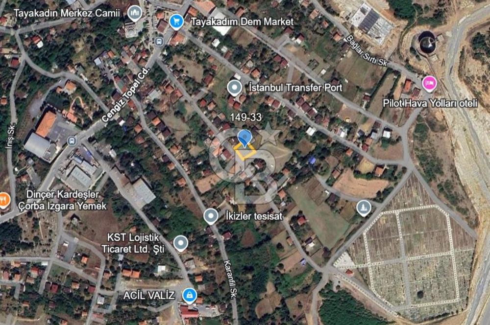 Mahalle içinde, Merkezi konumda satılık arsa. Arnavutköy Tayakadın