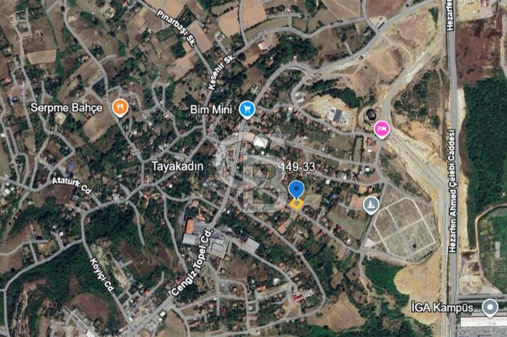 Mahalle içinde, Merkezi konumda satılık arsa. Arnavutköy Tayakadın