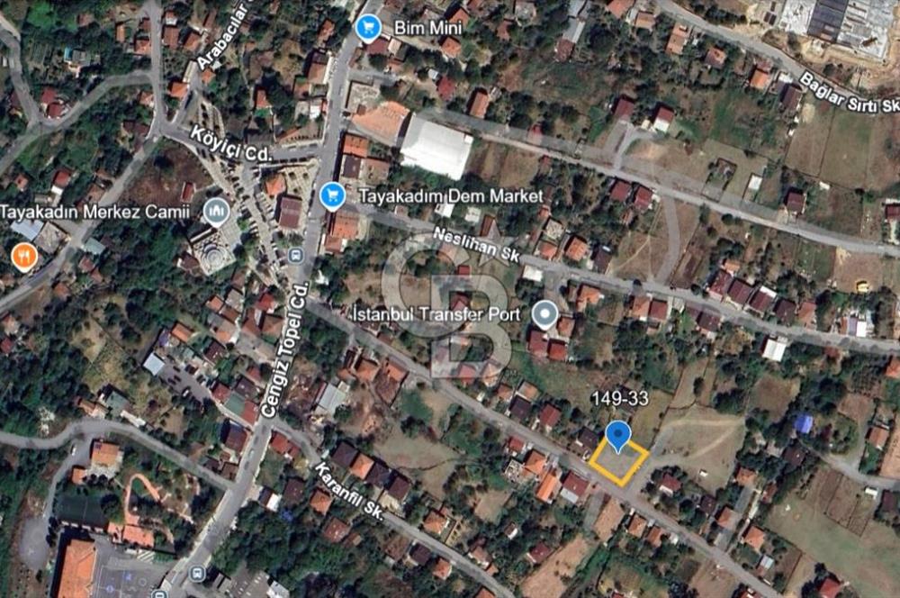 Mahalle içinde, Merkezi konumda satılık arsa. Arnavutköy Tayakadın