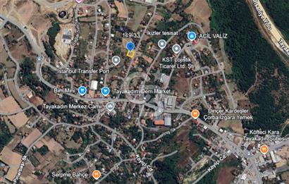 Mahalle içinde, Merkezi konumda satılık arsa. Arnavutköy Tayakadın