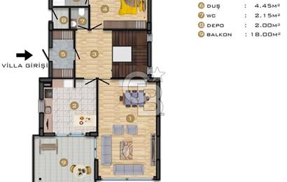 YENİ BAĞLICA'DA SİTE İÇİNDE 7/24 GÜVENLİKLİ GENİŞ BAHÇELİ CONSEPT 6+1 KALAN SON VİLLALAR