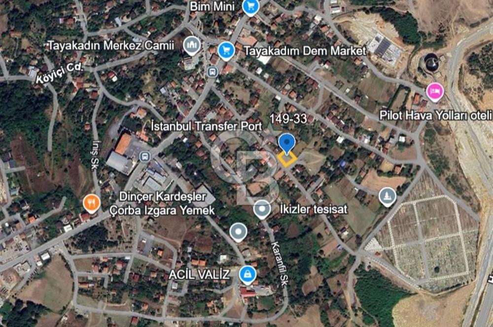 Mahalle içinde, Merkezi konumda satılık arsa. Arnavutköy Tayakadın