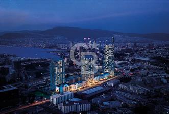 Megapol İzmir' de Yüksek Şerefiyeli, Deniz Manzaralı 3+1 - 3 - 310919