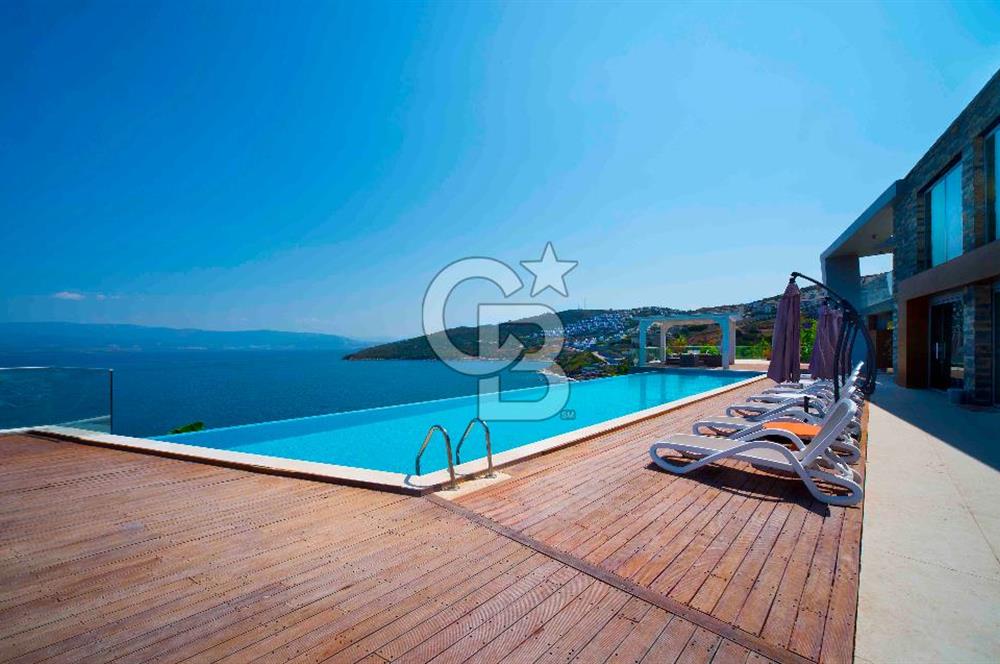 SEBA SOLEMAR ADABÜKÜ’NDE LÜKS DENİZ MANZARALI 5+2 BÜYÜK TİP*ÇİFT BAHÇELİ VİLLA