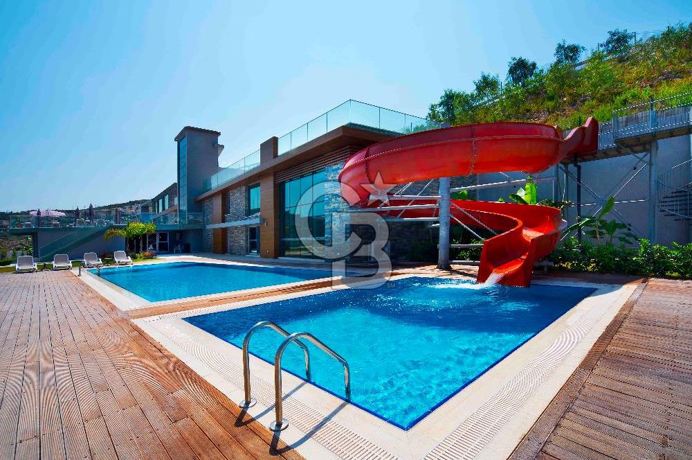 SEBA SOLEMAR ADABÜKÜ’NDE LÜKS DENİZ MANZARALI 5+2 BÜYÜK TİP*ÇİFT BAHÇELİ VİLLA