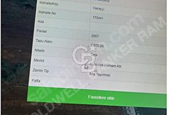 YATIRIMLIK FIRSAT! HARAÇÇI MAHALLESİ'NDE 165 m² ARSA - 5 - 311000