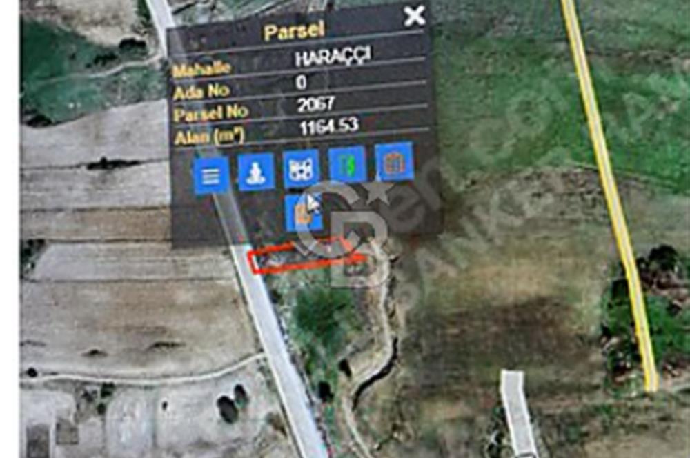 YATIRIMLIK FIRSAT! HARAÇÇI MAHALLESİ'NDE 165 m² ARSA