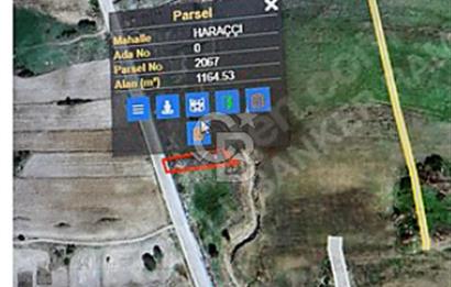 YATIRIMLIK FIRSAT! HARAÇÇI MAHALLESİ'NDE 165 m² ARSA